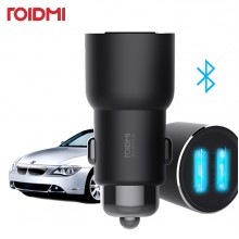 Автомобильный трансмитер аудио сигнала Roidmi 3S, Bluetooth Car Charger & Player